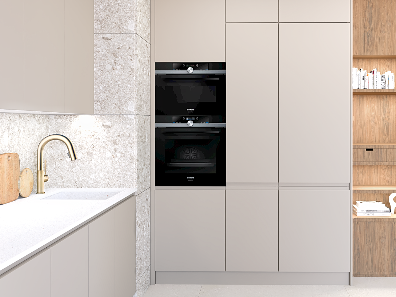 Návrh interiéru dvoj-izbový byt, Bratislava